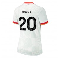 Liverpool Diogo Jota #20 Tretí Ženy futbalový dres 2024-25 Krátky Rukáv